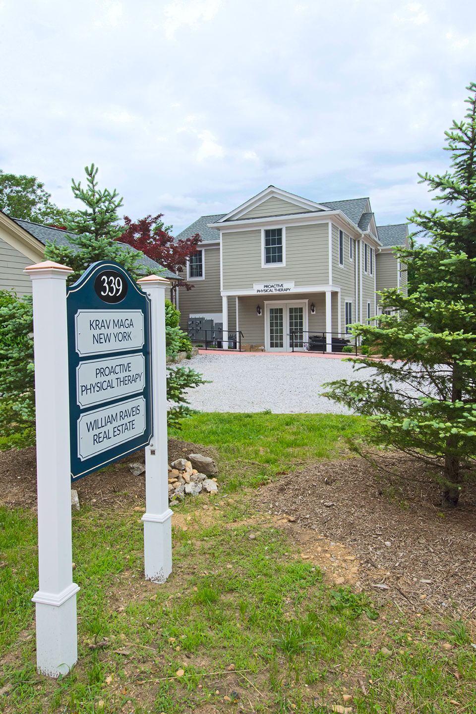 A view of the new Proactive Physical Therapy, PC offices from Route 202